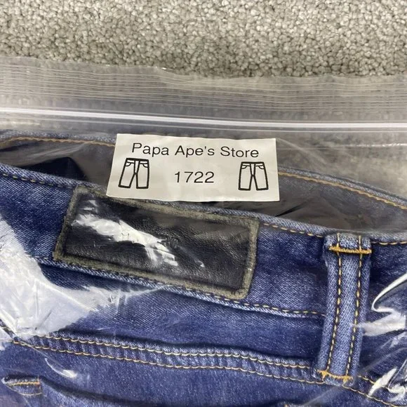 Kuro Fibro Jeans Men's/Women's Size 27 Blue Ultra Skinny Selvedge Japanese Denim